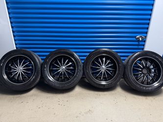 20"Borgini 6lug universal wheels with tires