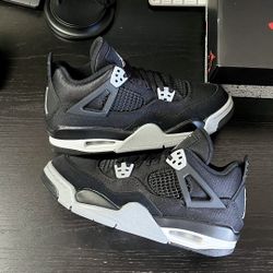 Jordan 4 GS “Black Canvas” 6.5Y DS