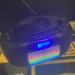 Magnavox MD6972 Portable Bluetooth CD Boombox. 