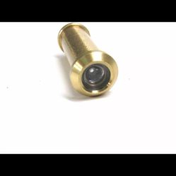Peephole 160 Degree Brass Fits 1-3/8 - 2-1/4 Door Thickness 7/16 Hole Size