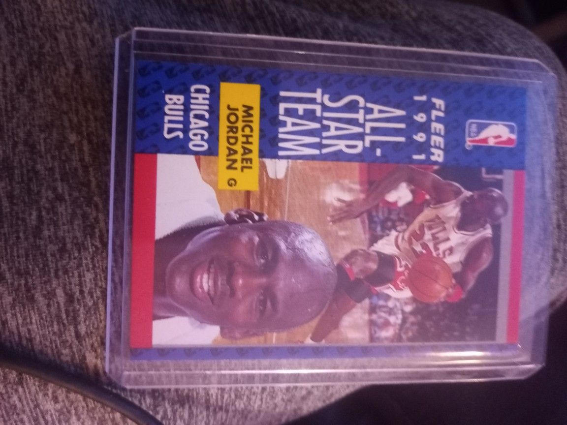 1991 Michael Jordan All Star Team New Pull Straight To The Sleeve Best Offer Takes The Lot