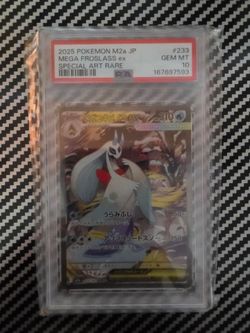 PSA 10 Mega Froslass ex Special Art Rare Japanese