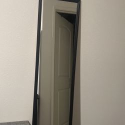 Black Framed Mirror 