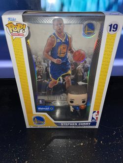 Stephen Curry Funko Pop And Card 19
