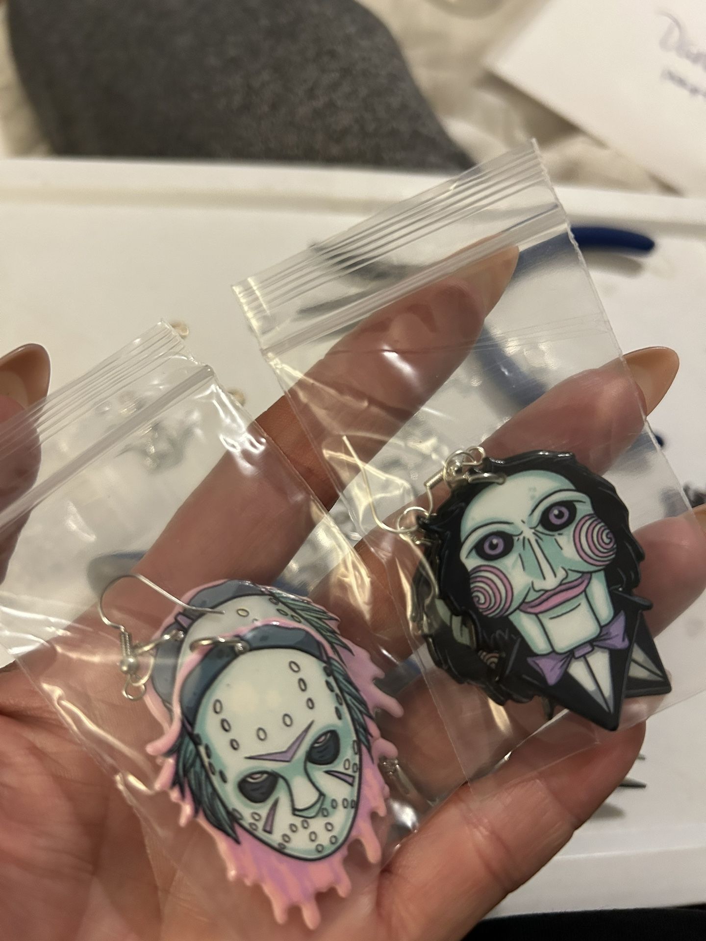 Halloween Earrings Horror $6