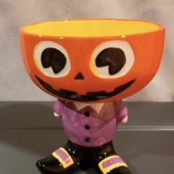 Halloween Footed Bowl