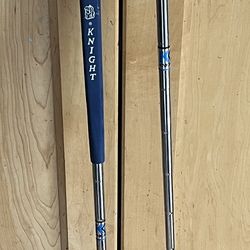 Set of 2 Knight Classic Antique Driver/Superstroke Lancer Golf Putter