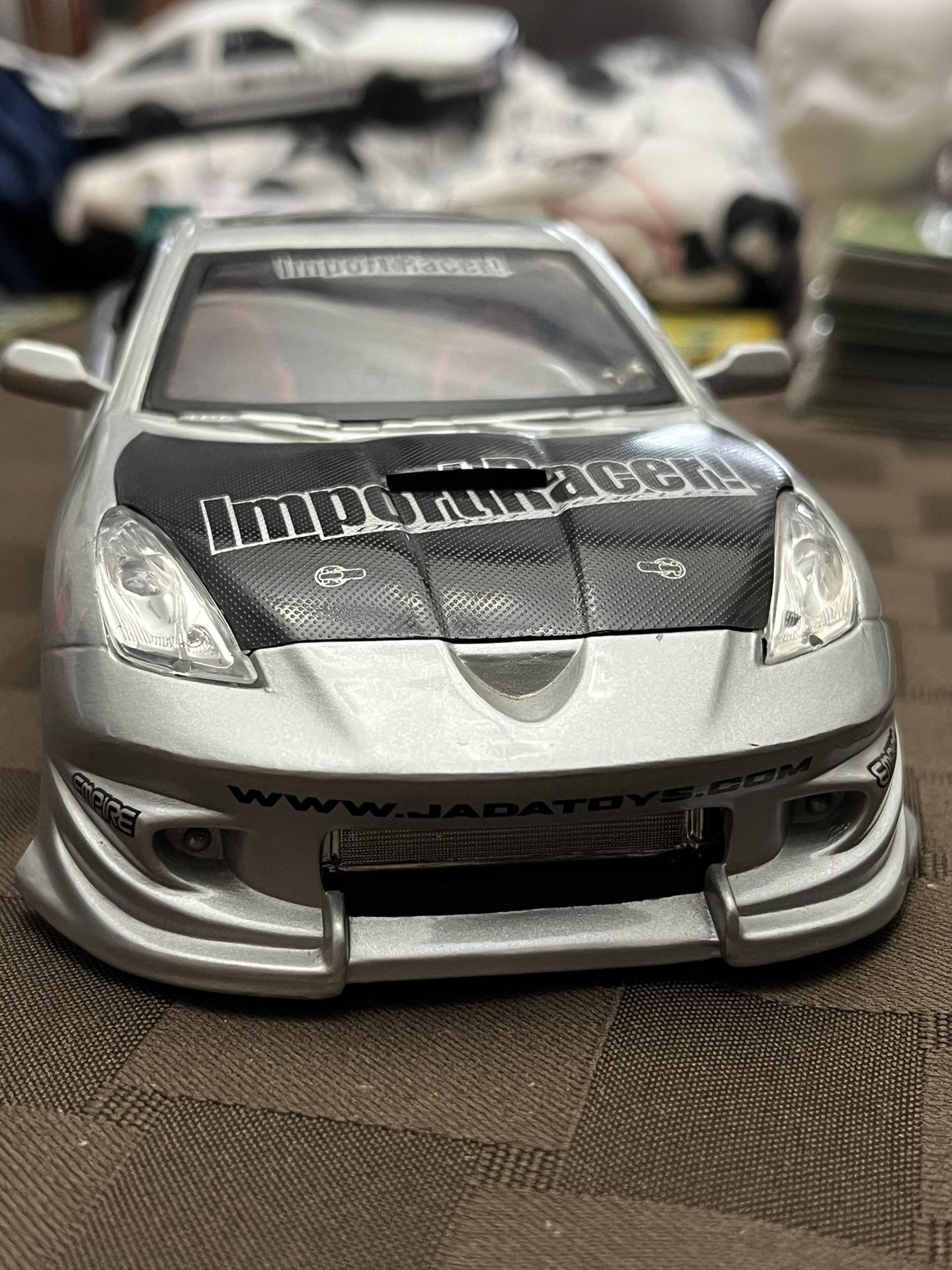 JADA TOYS TOYOTA CELICA IMPORT RACERS 1:24 scale SILVER LOOSE rare