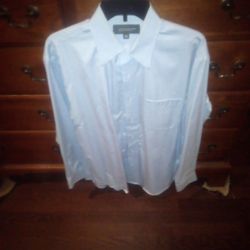 Mens Dress Shirt Neck 15 1/2 32/33 Sleeve