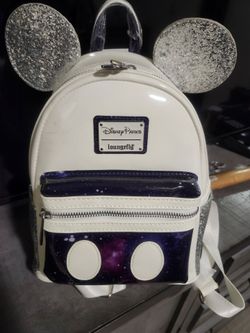 Space Mountain Mickey Mouse Main Attraction Disney Loungefly Mini Backpack