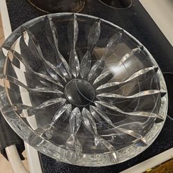 Miller Rogaska 13.25" Centerpiece "Equinox" Crystal Bowl For Reed & Barton, OBO