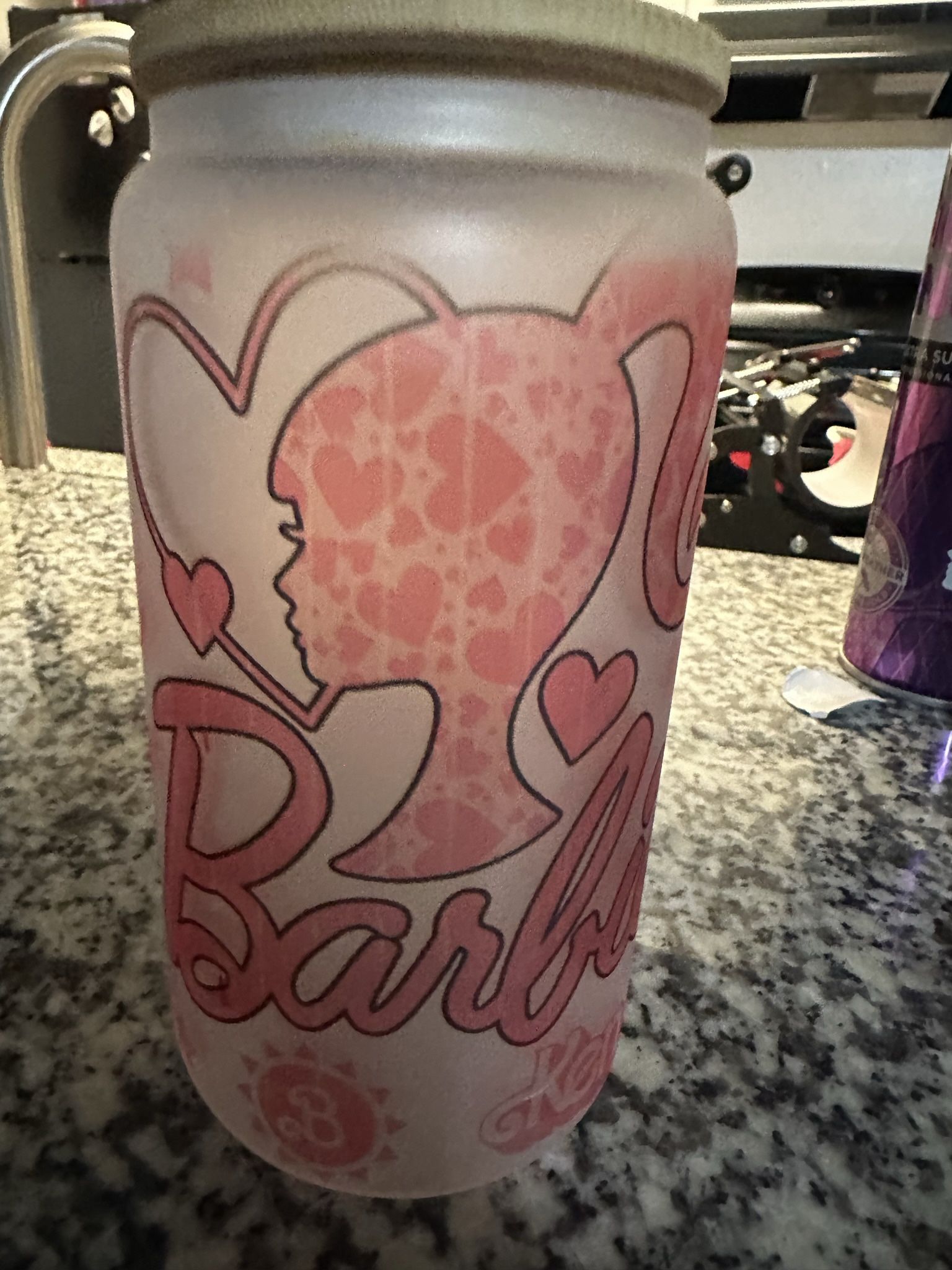 Barbie Glass Cup