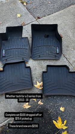 Weather Tech Floor Mats - BMW 3 Series