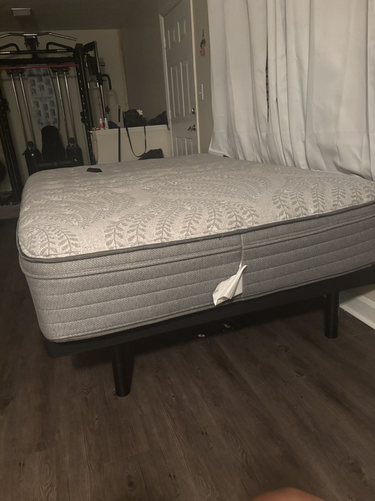 Bed Frame Base Electric With Queen Mattress