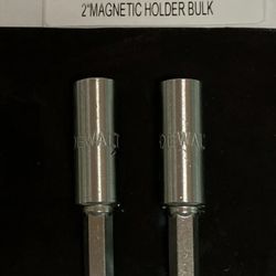 2 Pack DEWALT GENUINE DW2046B 2 INCH COMPACT MAGNETIC BIT TIP HOLDER 