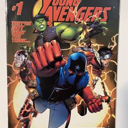 Young Avengers 1 First print Marvel Comics Hawkeye 