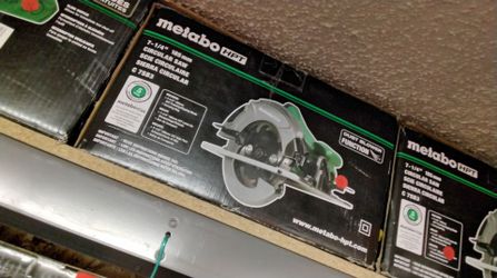 METABO HPT 7 - 1/4" (185 mm) CIRCULAR SAW