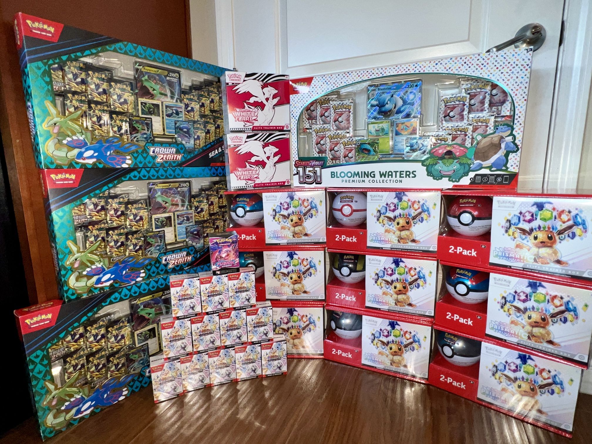 Sealed Pokemon Boxes Collection