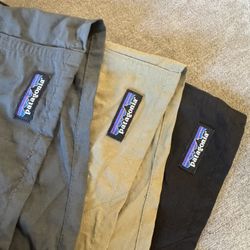 3 Pair Of Patagonia Baggies