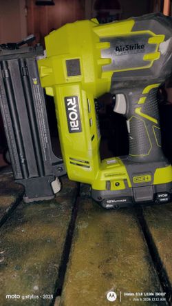 Ryobi Airstrike nailer
