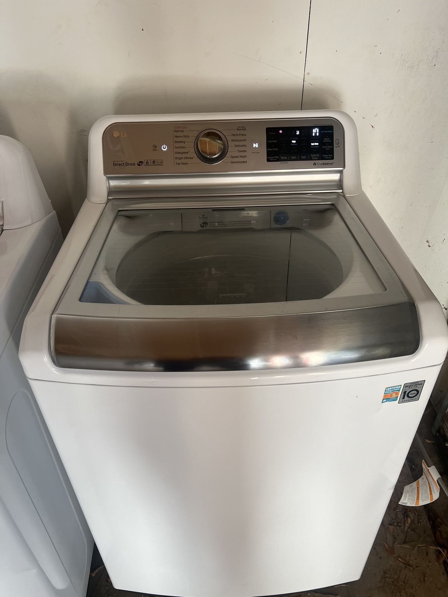 LG Direct Drive Inverter Steam Washer **Washer Only**