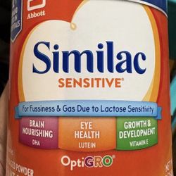 Similac Sensitive Baby Formula- Trade For Enfamil 