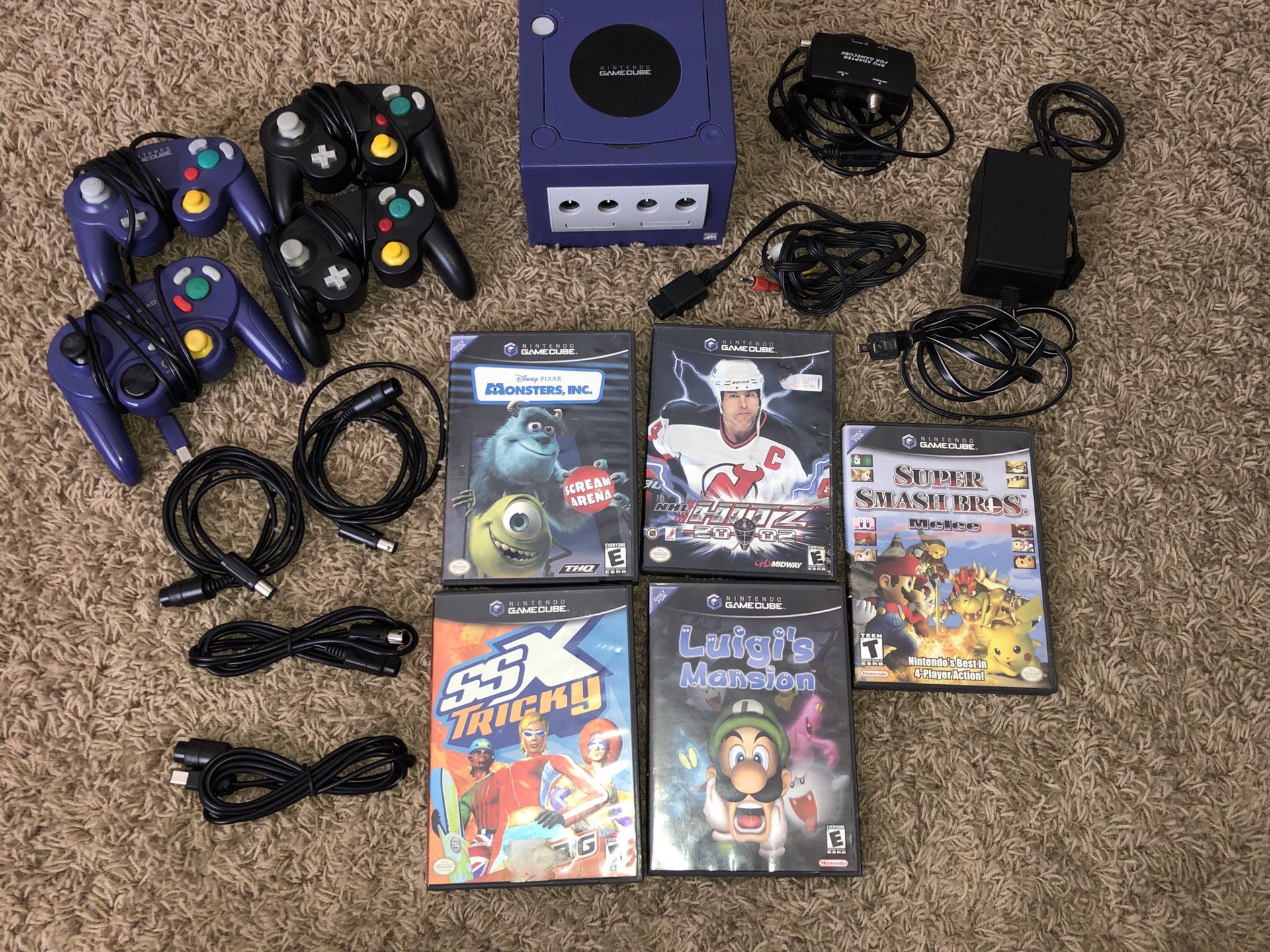 Nintendo GameCube - full system and games