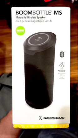 Scosche BoomBottle MS Magnetic Wireless Speaker