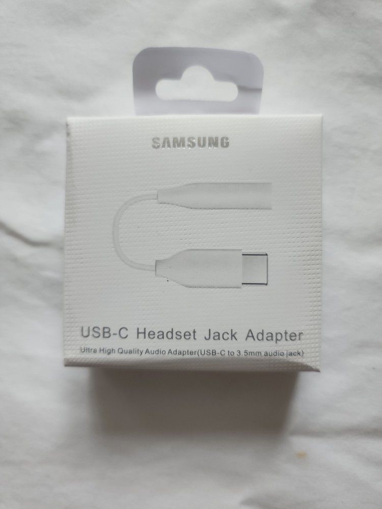 Samsung USB-C Headset Jack Adapter To 3.5mm Audio 