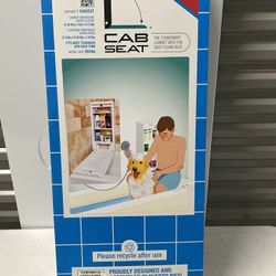 Bathtub Bench and Cabinet Anti-Slip Shower Chair and Bathroom Storage, White