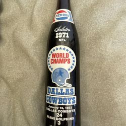 Dallas Cowboys Commemorative Pepsi Bottle 