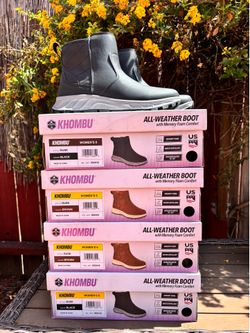 Women’s Khombu Boots Size 6 and 9 -New