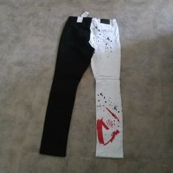 Black And White Pants