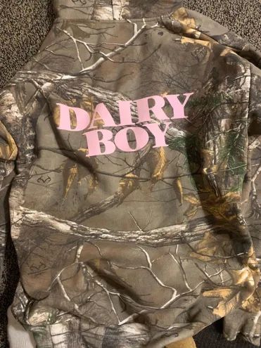 Dairy Boy Camo Hoodie
