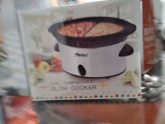 Parini Dual Compartment Slow Cooker