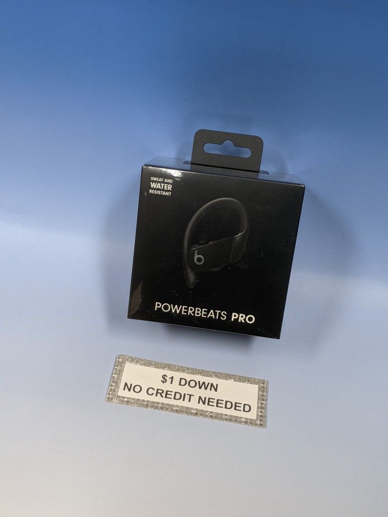 Beats Powerbeats Pro Bluetooth Headphones New - Pay $1 today and pay the rest later -