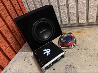 Kenwood 10 Sub with amp