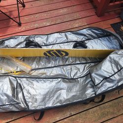Snow Board ,bag, Boots Size 10
