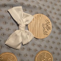 Monthly Milestone Wooden Discs