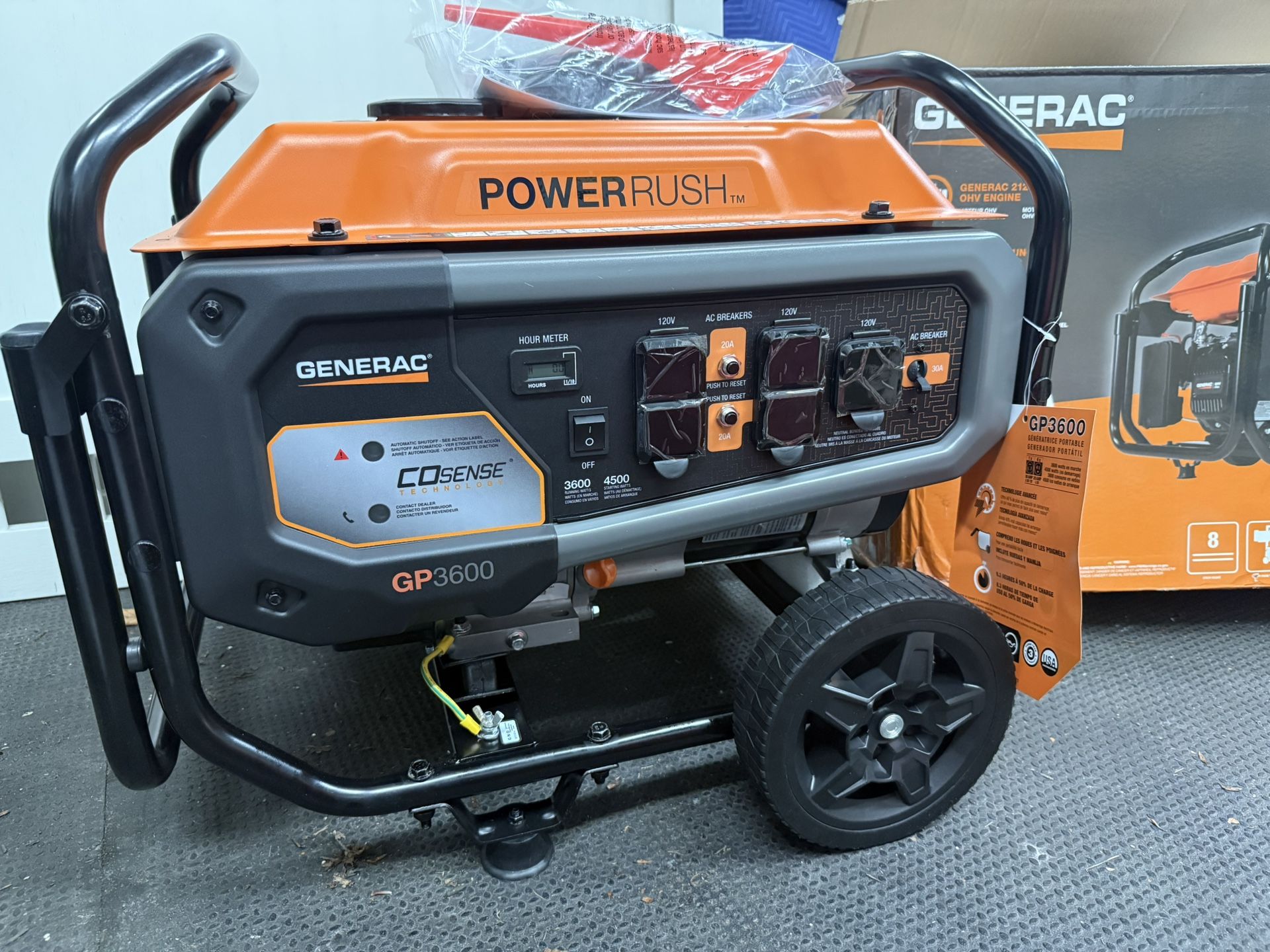 Generac Gp3600 Gas Generator