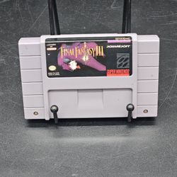 Final Fantasy III 3 SNES Super  Nintendo Cartridge Video Game SNS-F6-USA