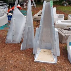 Pontoon Boat Motor Wells, Pans, Transom. 