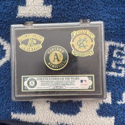 Athletics pins numbered to 500
