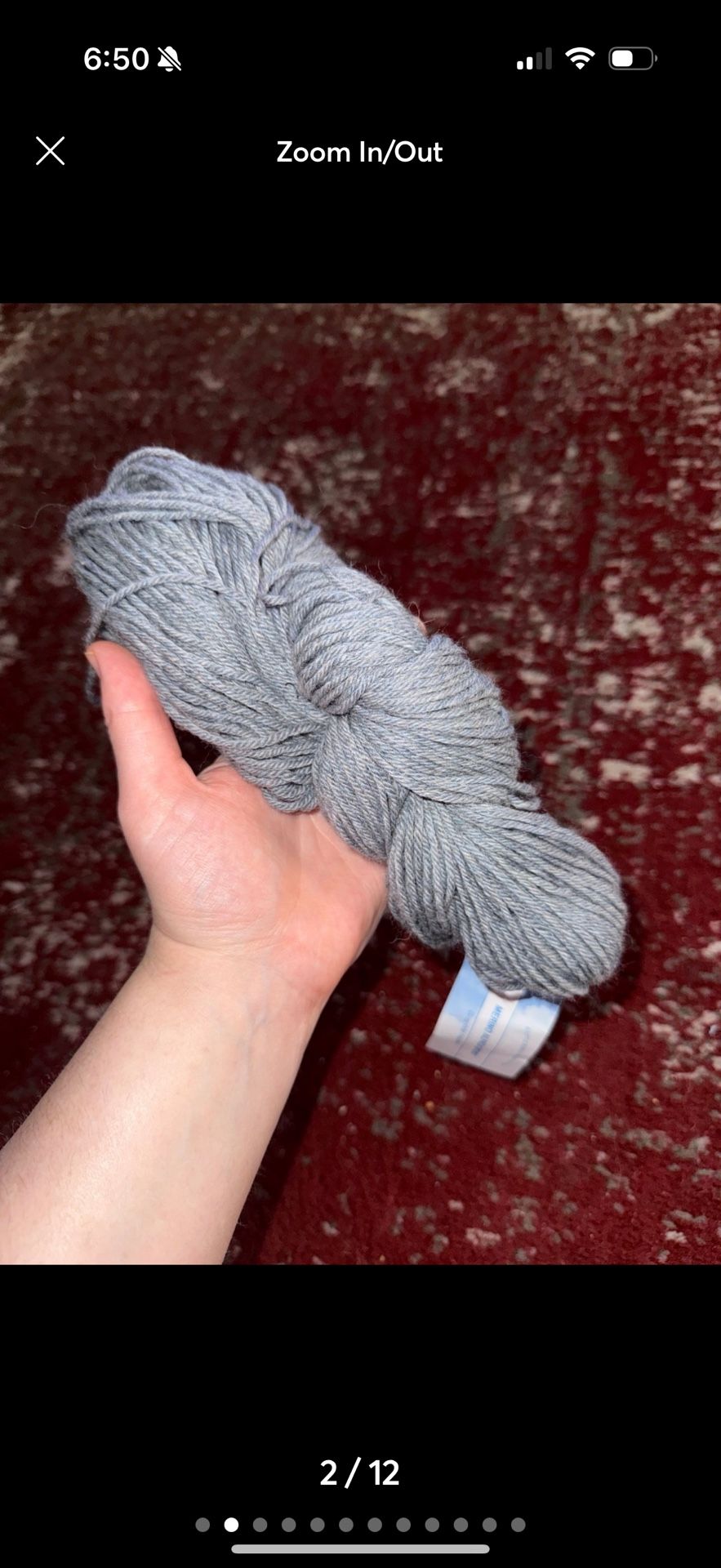 cloudborn fibers merino alpaca sport yarn skein