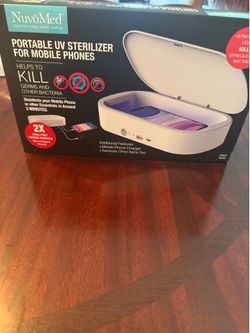 NuvoMed Portable UV Sterilizer for Mobile Phones-Brand New