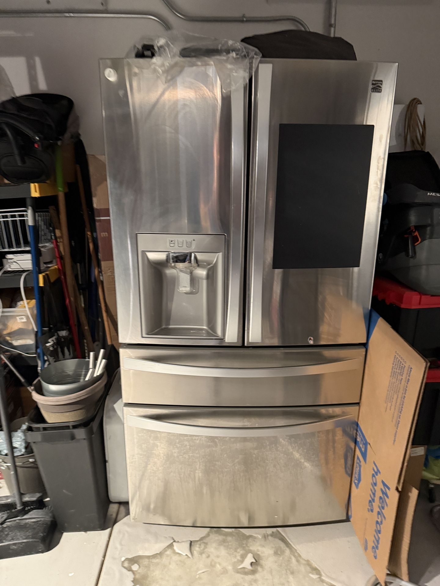 Refrigerator With Broken Compressor
