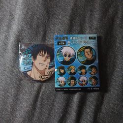 Toji Fushiguro Jujutsu Kaisen Mother of Pearl Series Tin Badge Vol.1