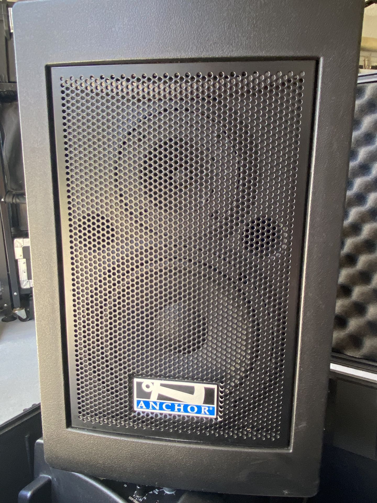 Pro P/A DJ Sound System With Road Case.