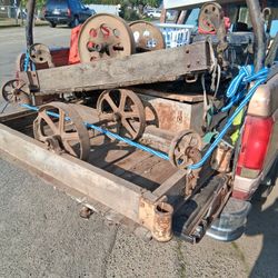 Vintage Railroad Carts