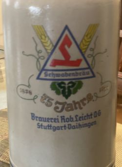 Schwabenbräu 3 Liter Beer Mug